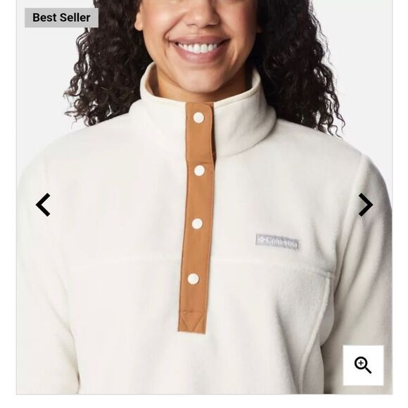 Columbia Benton Springs Half Snap Pullover LARGE NWT - Picture 2 of 15